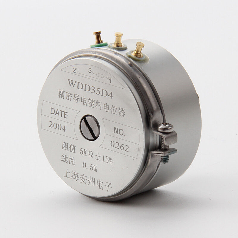 new Precision conductive plastic potentiometer WDD35D-4 1K 2K 5K 10K 0.5% 18mm