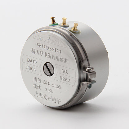 new Precision conductive plastic potentiometer WDD35D-4 1K 2K 5K 10K 0.5% 18mm