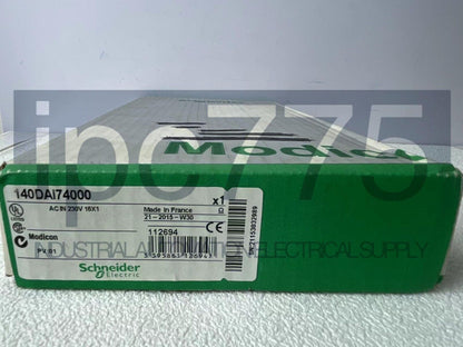 Schneider Modicon Quantum 140DAI74000 230 VAC Module - SCHNEIDER