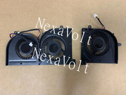 MSI GS63 GS63VR GS73 GS73VR CPU + GPU Cooling FAN