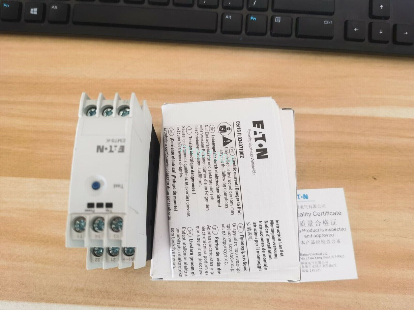 new 1PCS Eaton Moeller EMT6-K EMT6K Relay 24-240VAC/DC In Box - EATON MOELLER