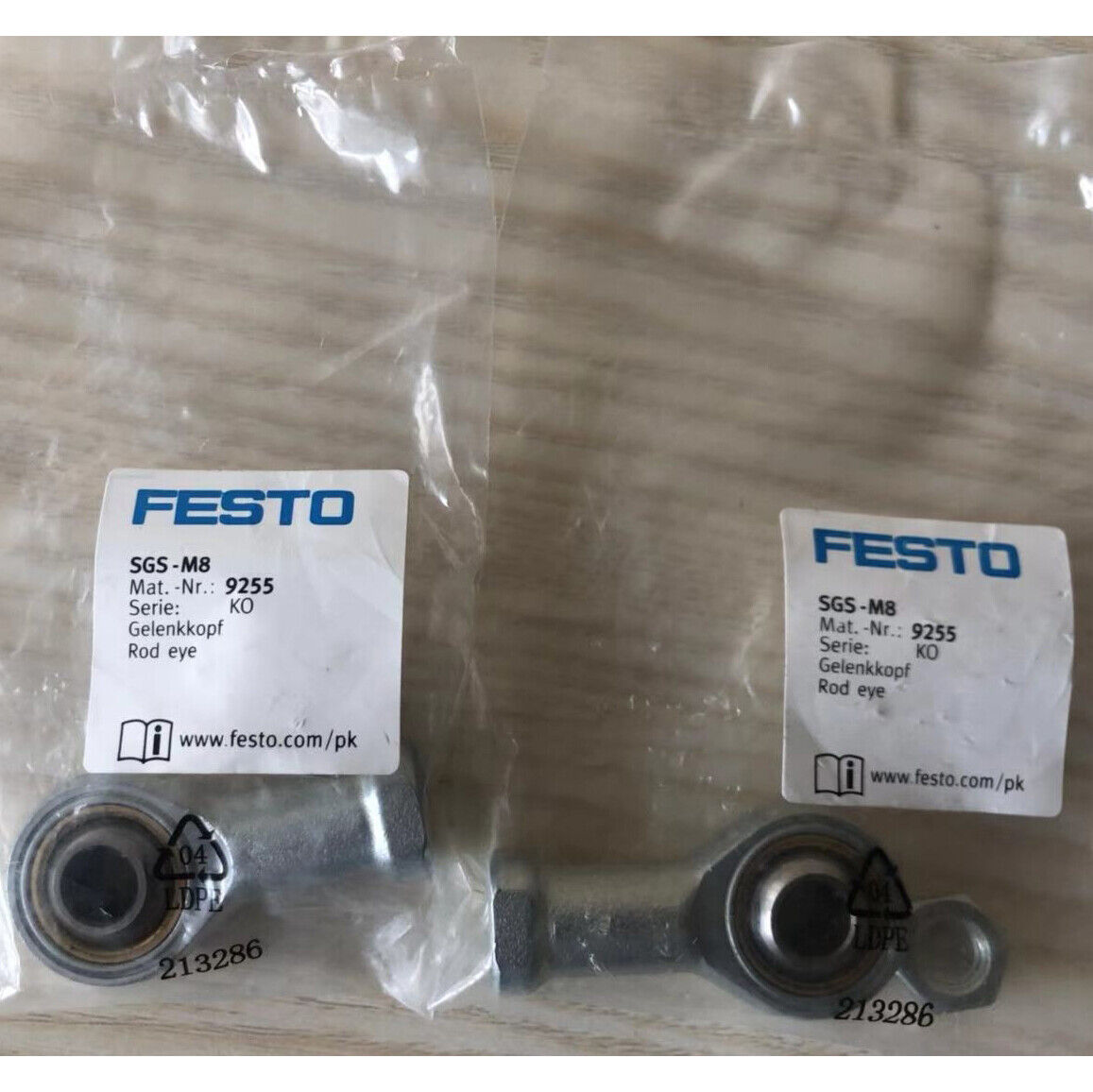 FESTO SGS-M8 009255Connector 1 Year - FESTO