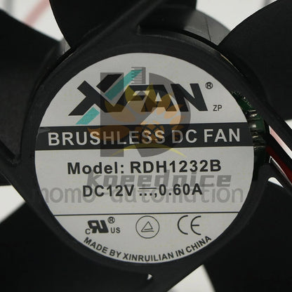 RDH1232B 12032 12V 0.60A 12CM 2-Wire Dual Ball Cooling Fan 1PCS #MO