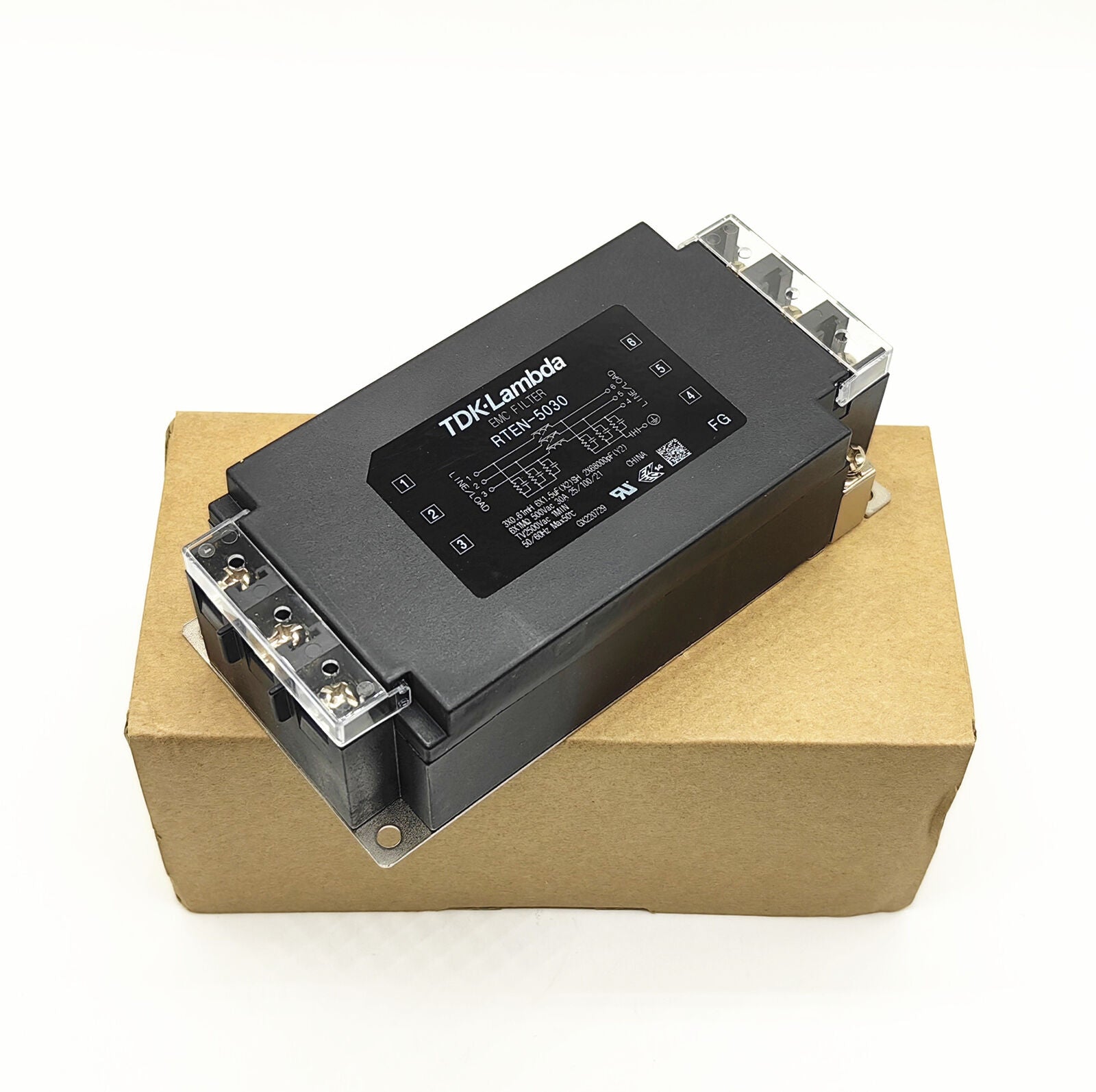 new 1PCS TDK-Lambda Power Filter RTEN-5030 30A Three-phase Filter - TDK