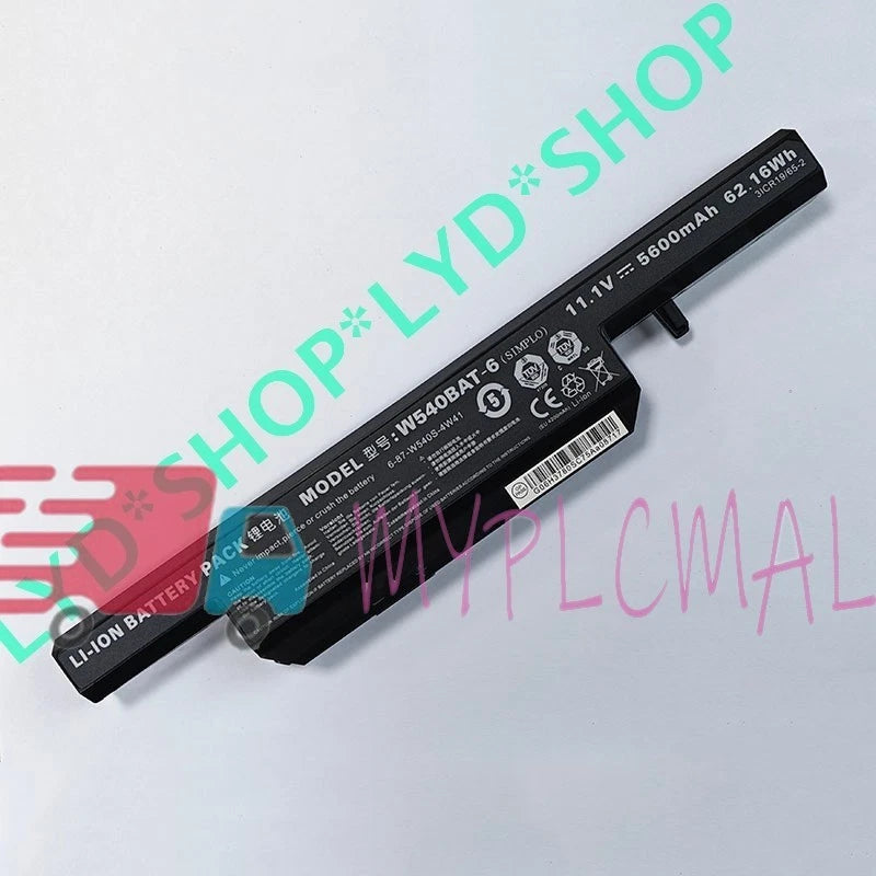 1 Pc. W540BAT-6 Laptop Battery 11.1V 62Wh 5600mAh For W155EU W550EU W540EU
