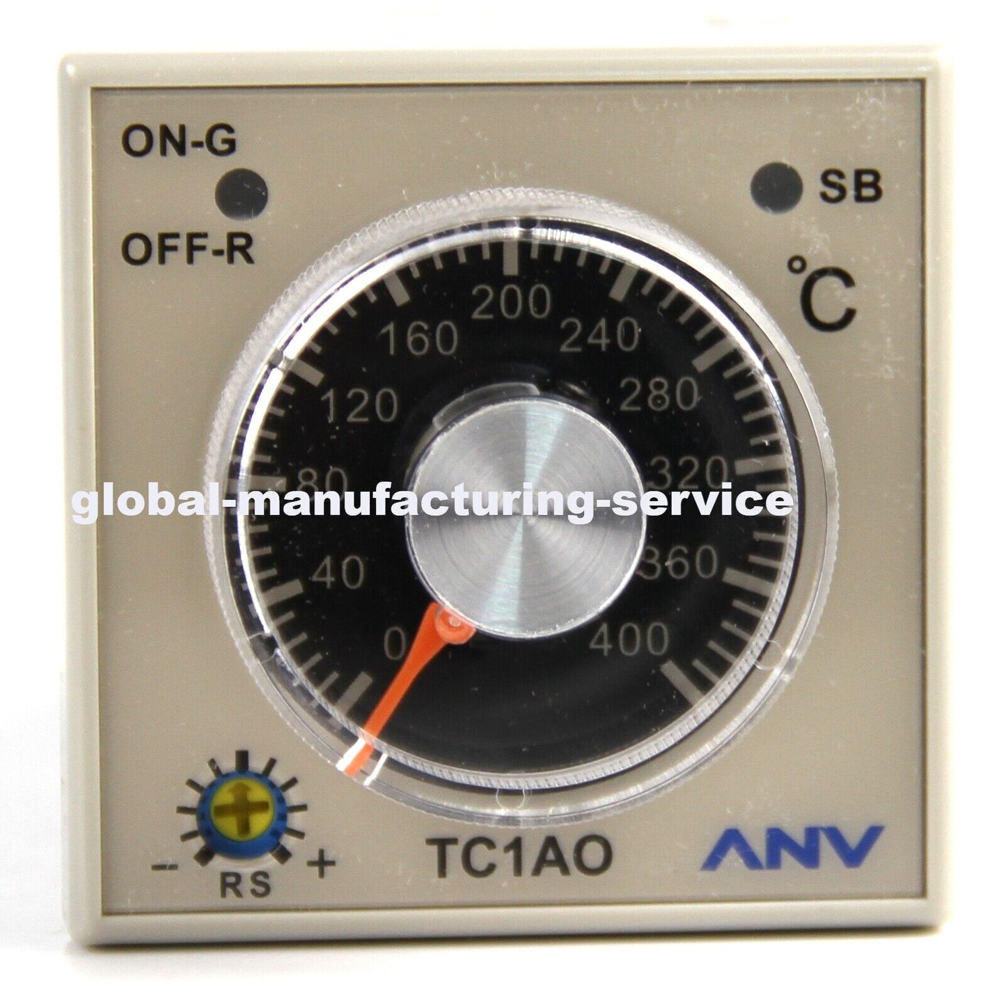 Temperature Controller 0-400℃, 100-240VAC - ANV
