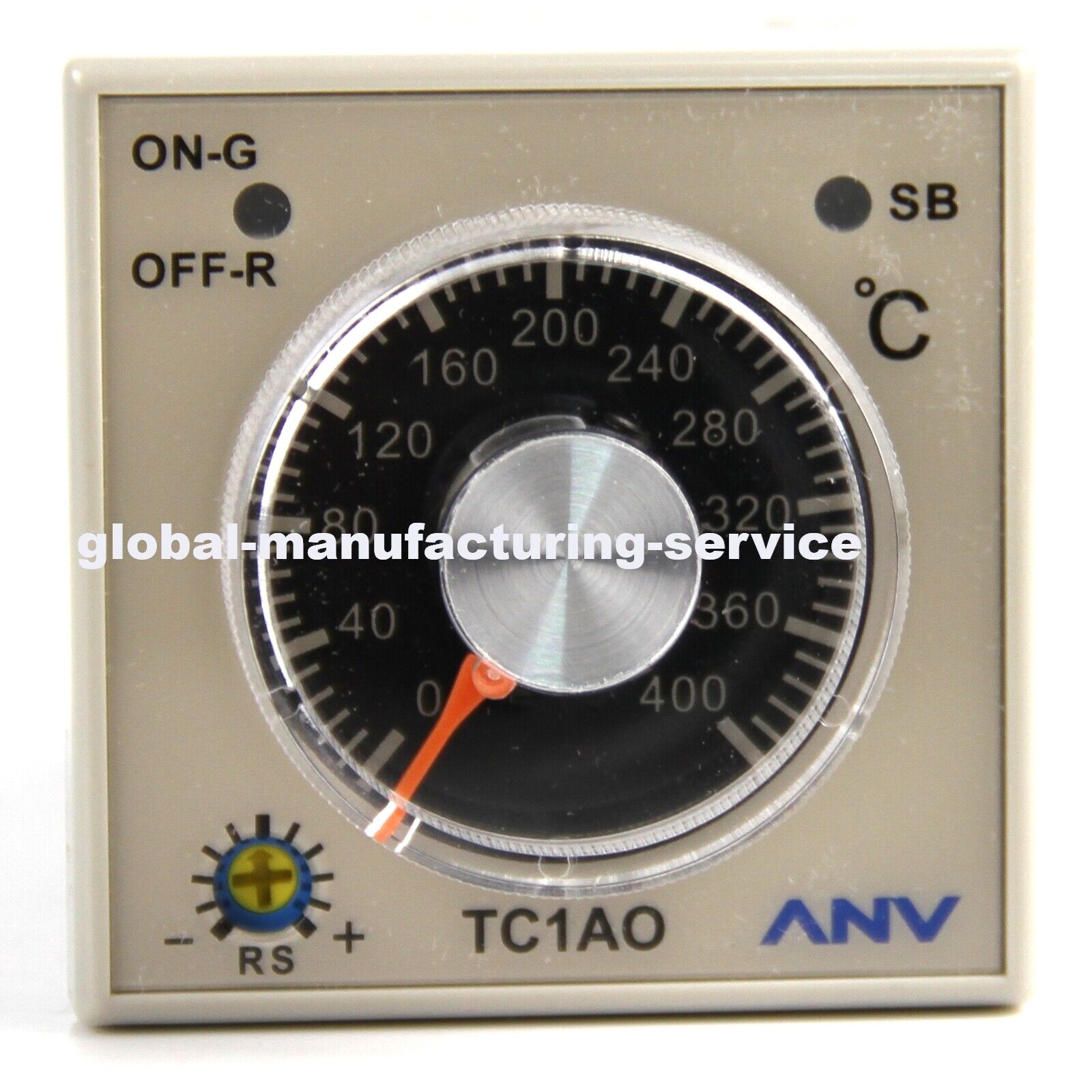 Temperature Controller 0-400℃, 100-240VAC - ANV