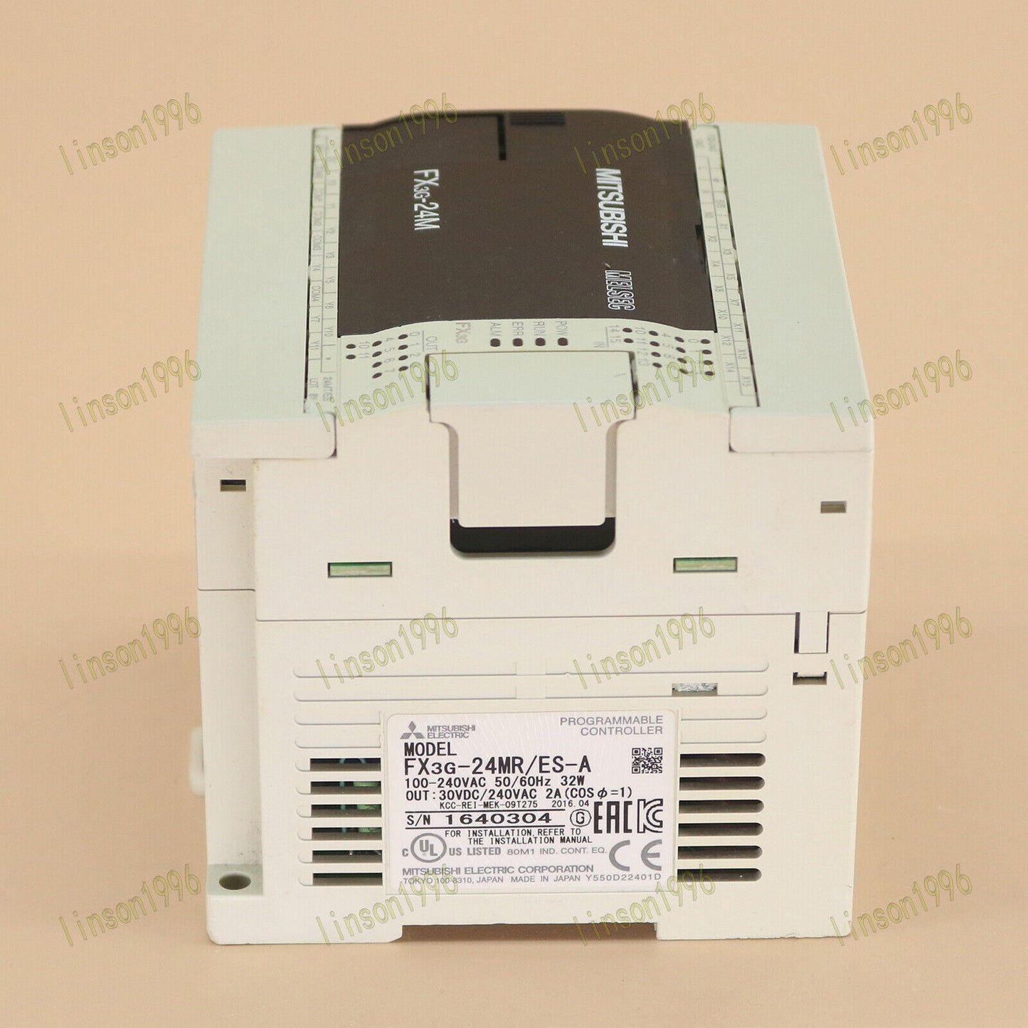 Used 1pcs Mitsubishi PLC FX3G-24MR/ES-A Fast - MITSUBISHI