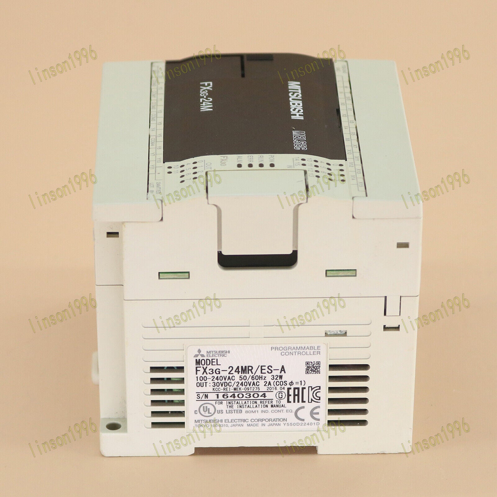 Used 1pcs Mitsubishi PLC FX3G-24MR/ES-A Fast - MITSUBISHI