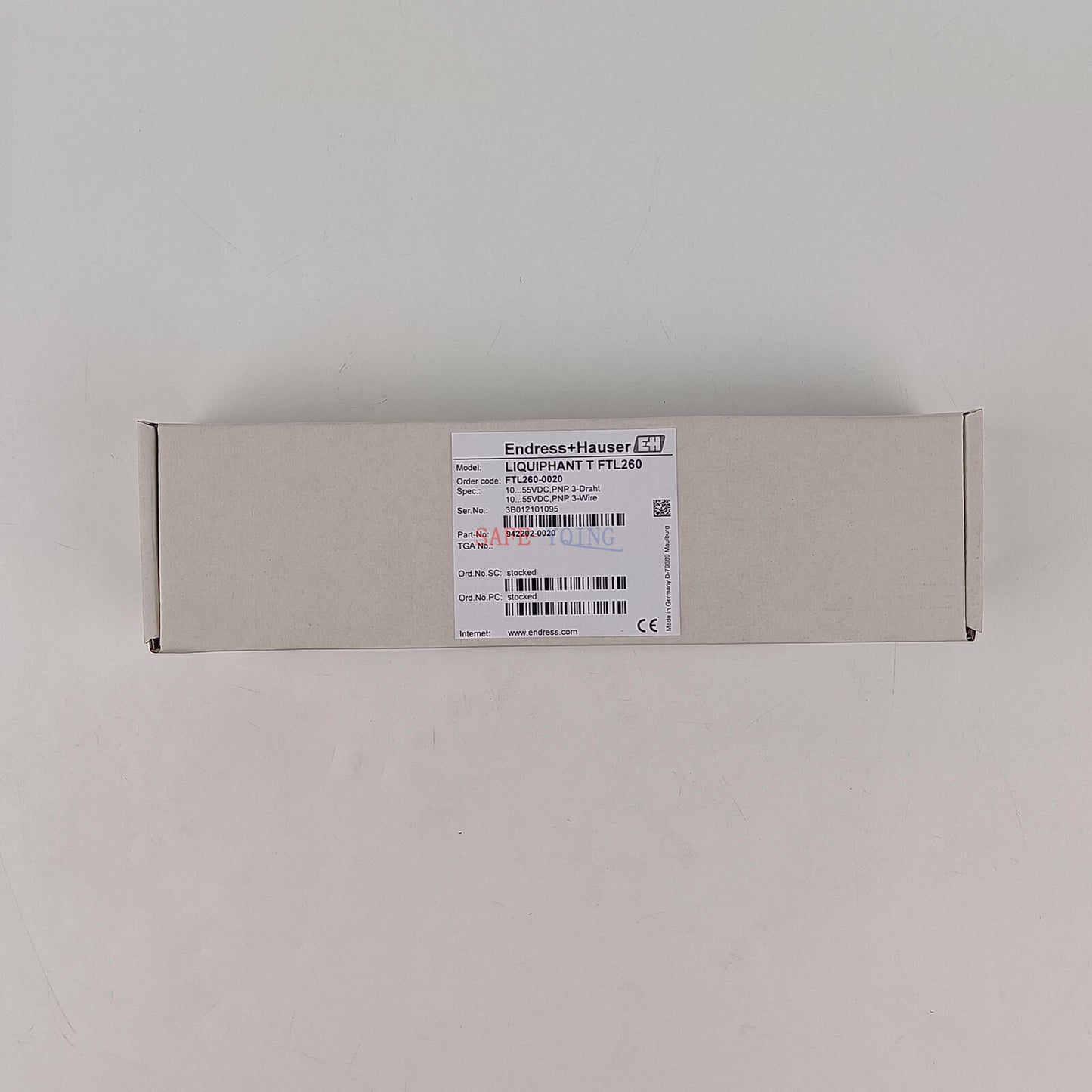 new ONE E+H FTL260-0020 Endress+Hauser FTL260-0020 Sensor - ENDRESS+HAUSER
