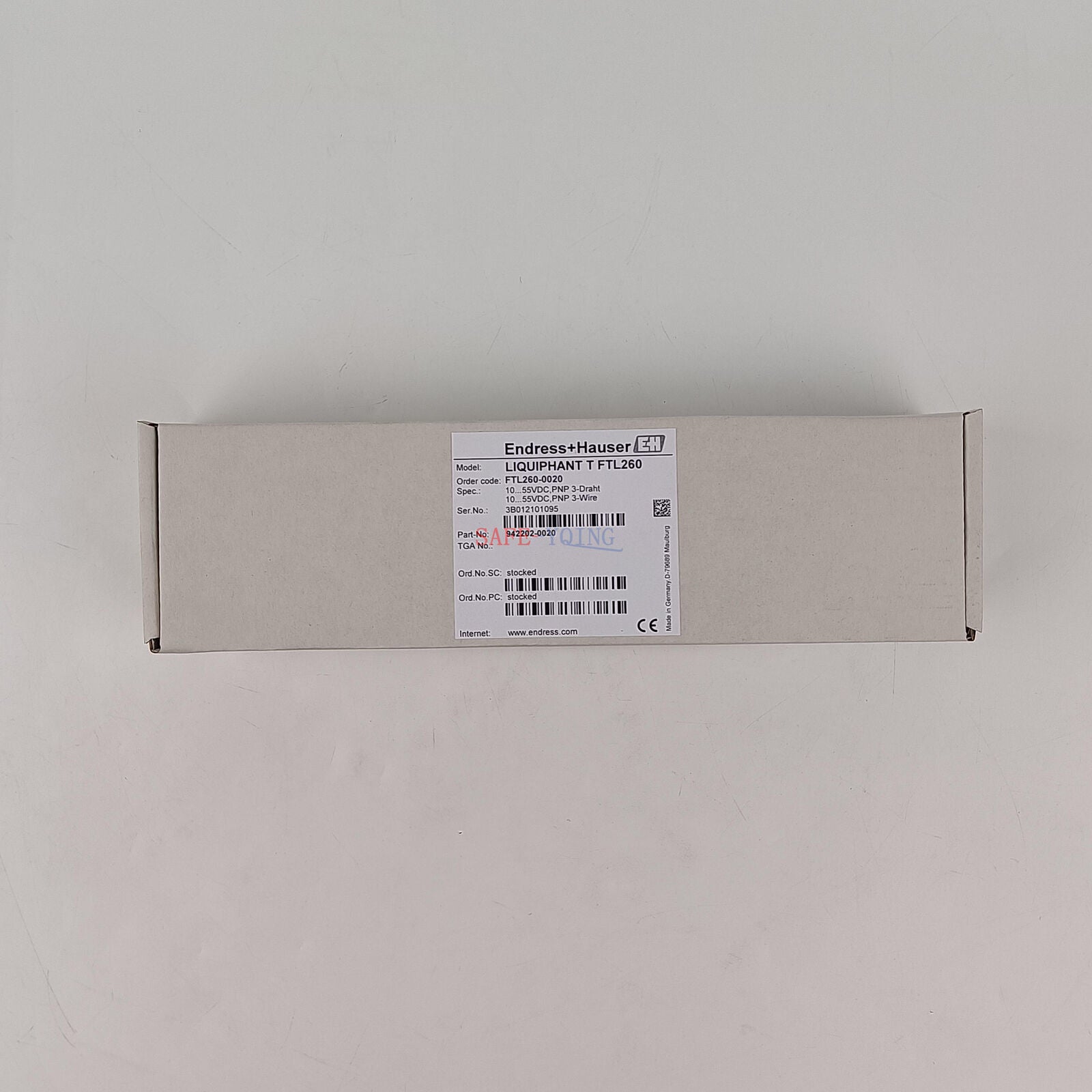 new ONE E+H FTL260-0020 Endress+Hauser FTL260-0020 Sensor - ENDRESS+HAUSER
