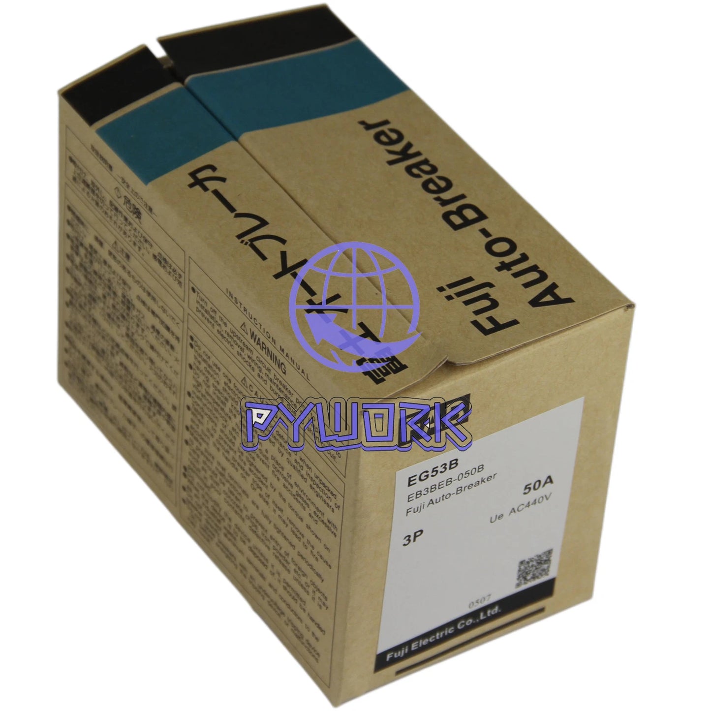 Fuji EG53B Circuit Breaker 50A 3P