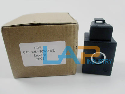 New Solenoid Valve Coil Compatible with C13-13D-20W-DED 171156219 - INDUSTRIAL-VALVE-PRO