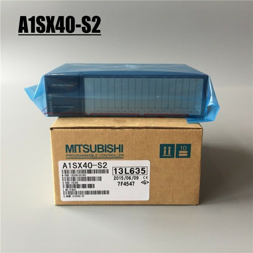 Mitsubishi ONE A1SX40S2 PLC Module A1SX40-S2 IN BOX A1SX40S2 ONE YEAR - MITSUBISHI