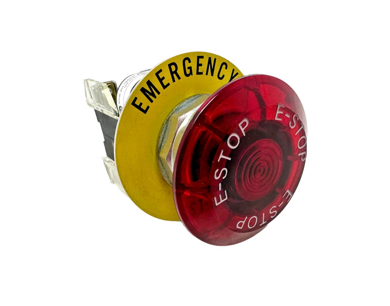 used Allen Bradley 800T-FXJE6A1 Red E-Stop Pushbutton - ALLEN BRADLEY