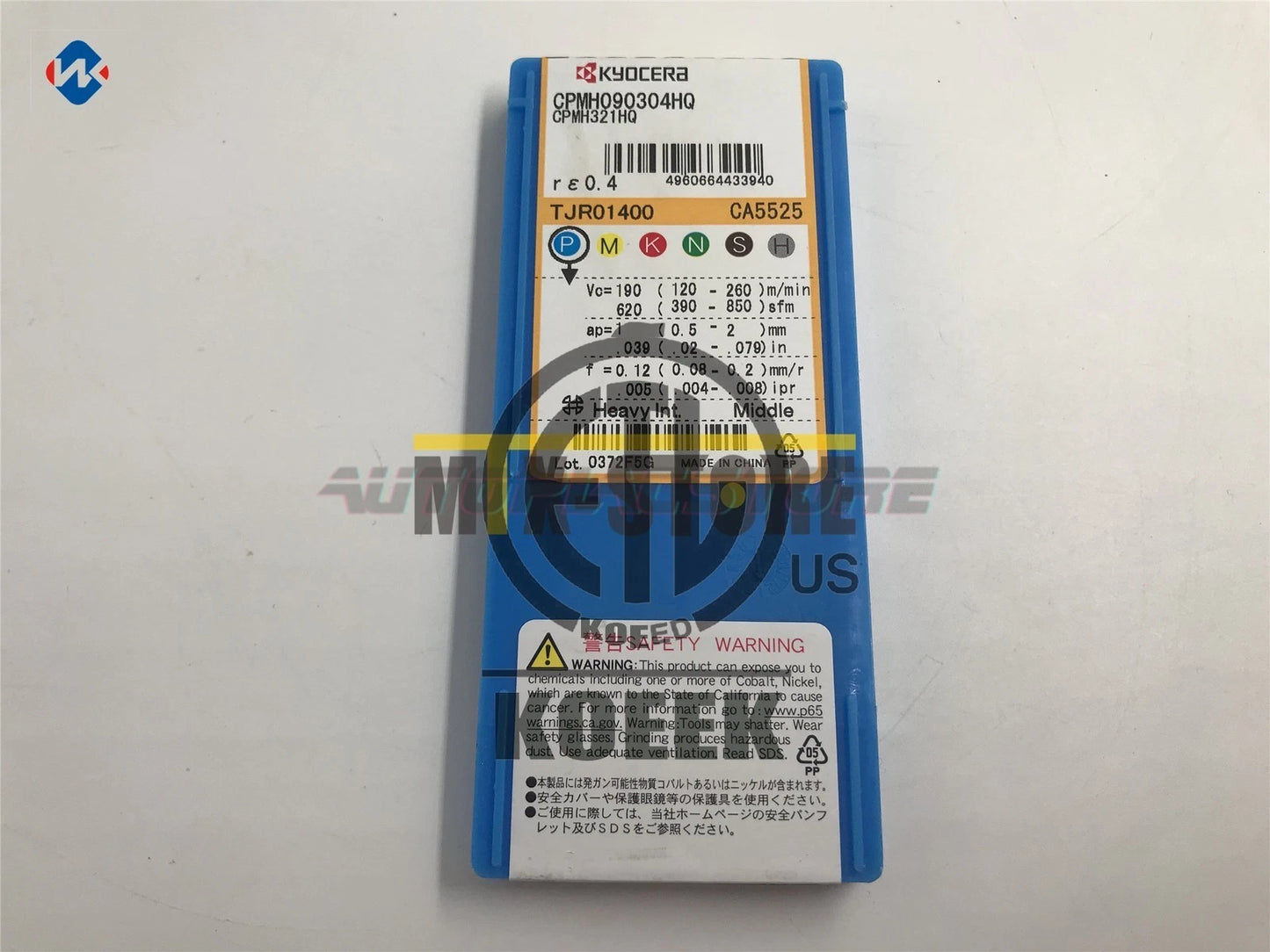 10pcs/box Kyocera CNC Blade CPMH090304HQ CA5525~