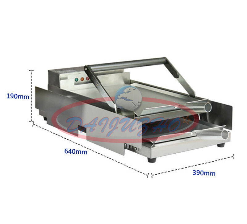 new one Commercial Hamburger Baking Machine Hamburg Double Layer Batch Bun Toaster - BAKER'S JOY