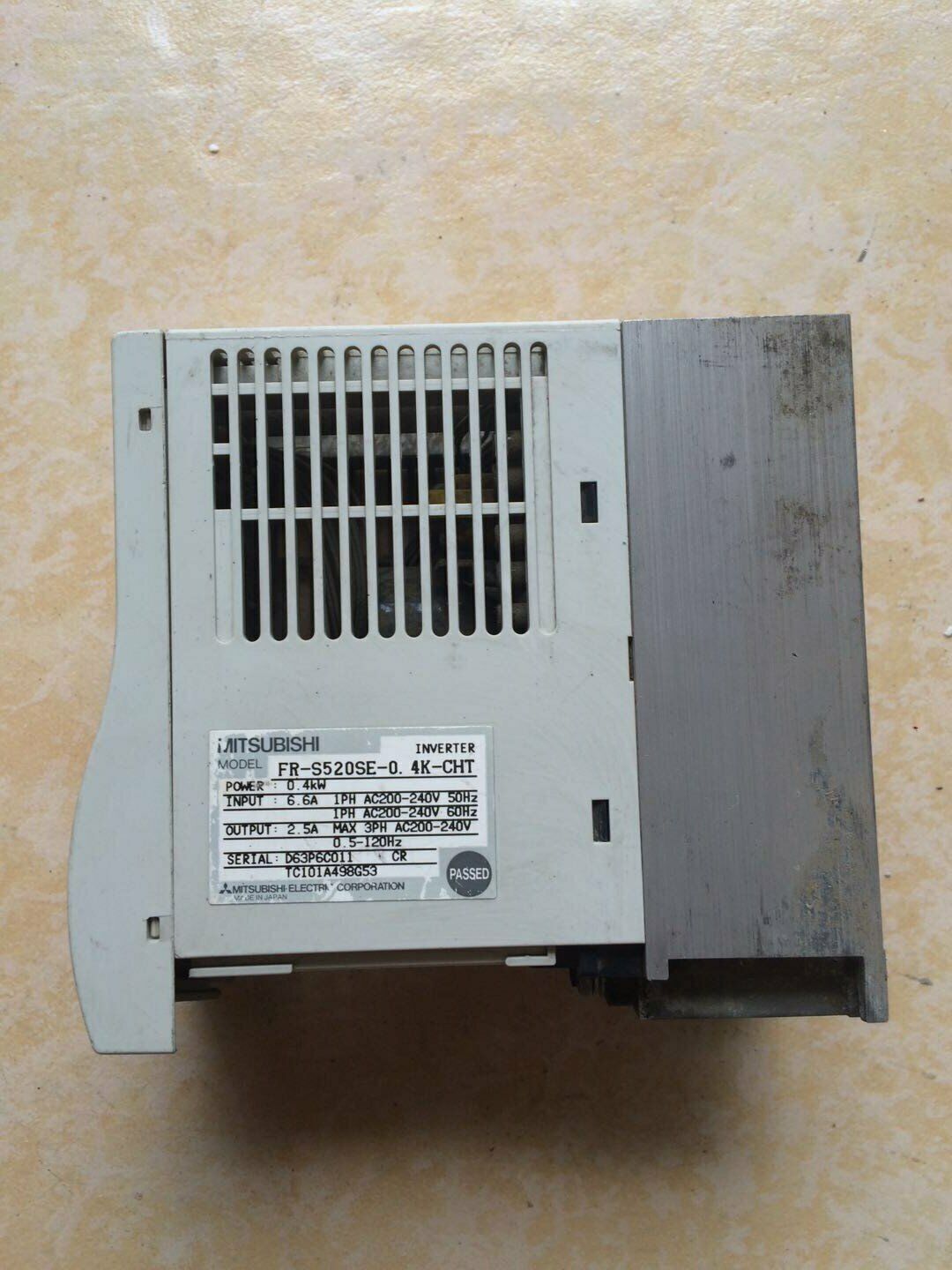 Mitsubishi Inverter FR-S520SE-0.4K-CHT Used, Good Condition - ONE