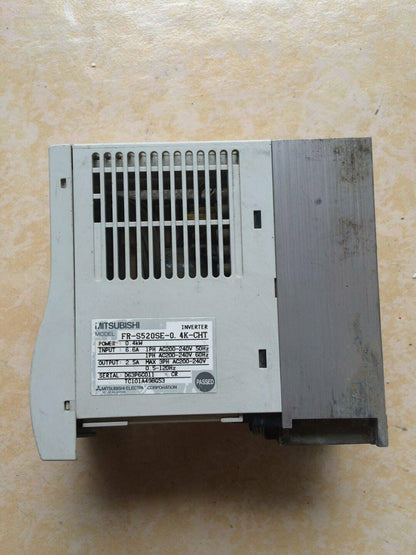 Mitsubishi Inverter FR-S520SE-0.4K-CHT Used, Good Condition - ONE