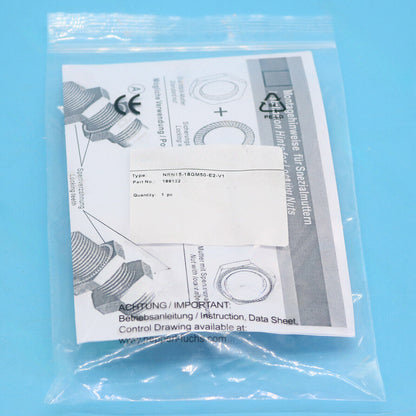 new 1Pcs For Pepperl+Fuchs NRN15-18GM50-E2-V1 Inductiver Sensor - PEPPERL+FUCHS