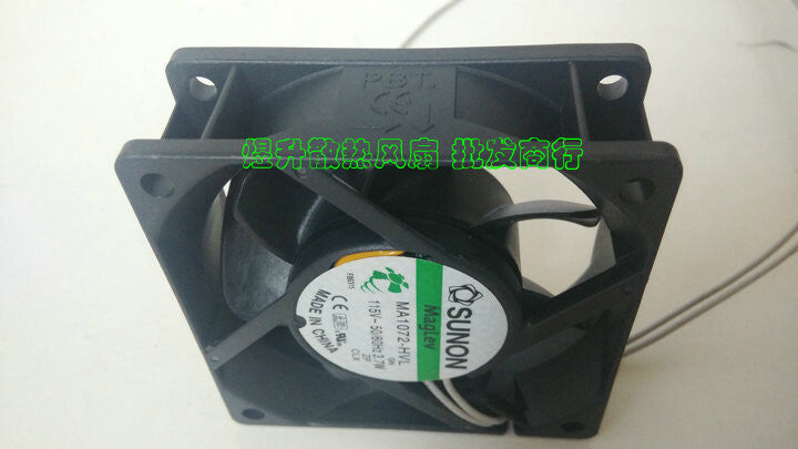 SUNON MA1072-HVL GN 115V-50/60HZ 3.7W 70*70*25MM 7CM cooling fan