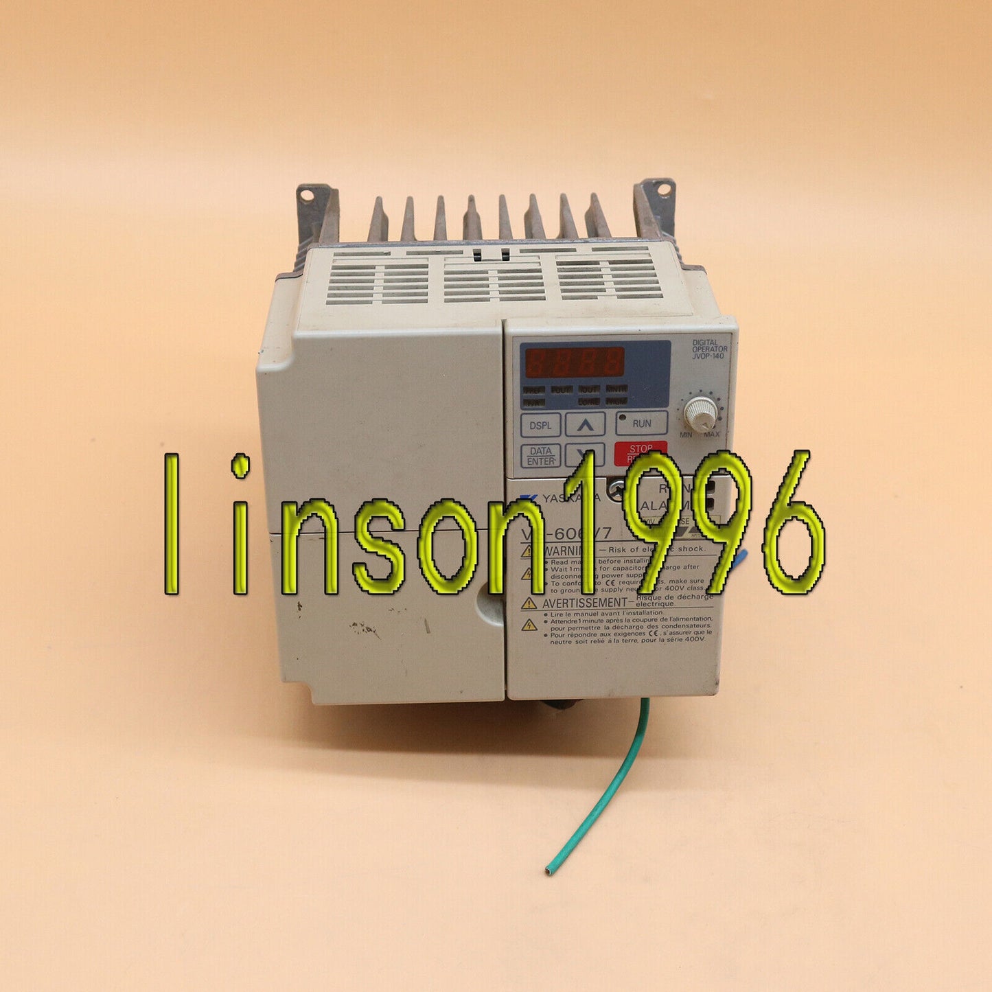 Used Yaskawa VS-606V7 Industrial Motor Controller 380V 3.7kW - YASKAWA