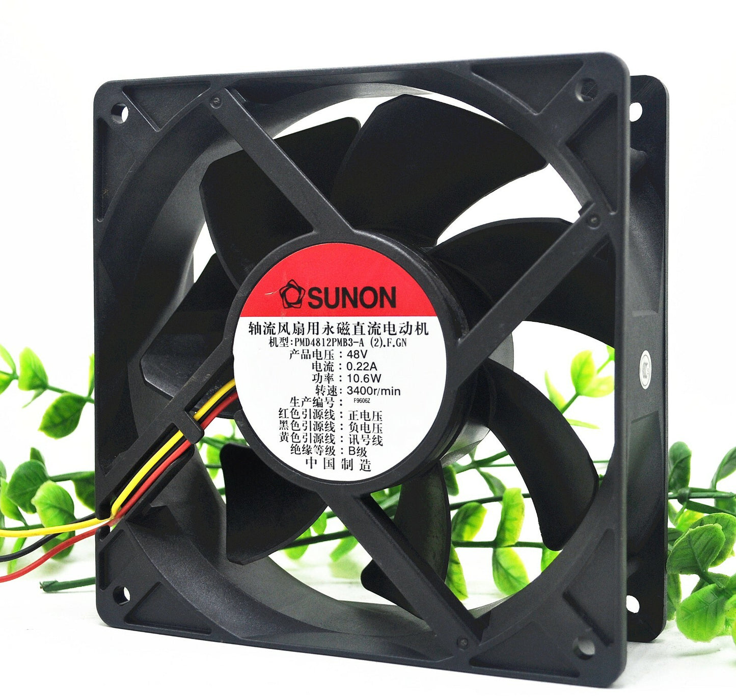 1pcs Sunon PMD4812PMB3-A (2) .GN 48V 12038 Ball Fan