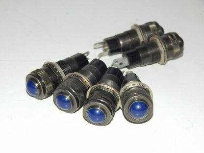 Used Airplane Light Indicator Military Aircraft Light Indicator BLUE DIALCO NY USA - DIALCO