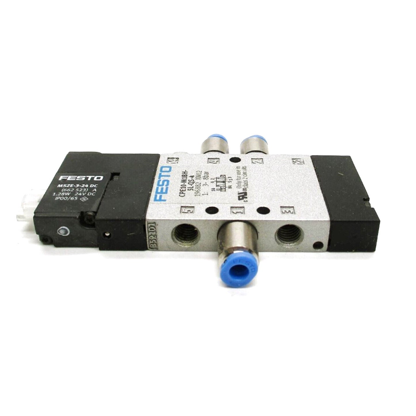 ONE FESTO CPE10-M1BH-5L-QS-4 196882 solenoid valve - FESTO