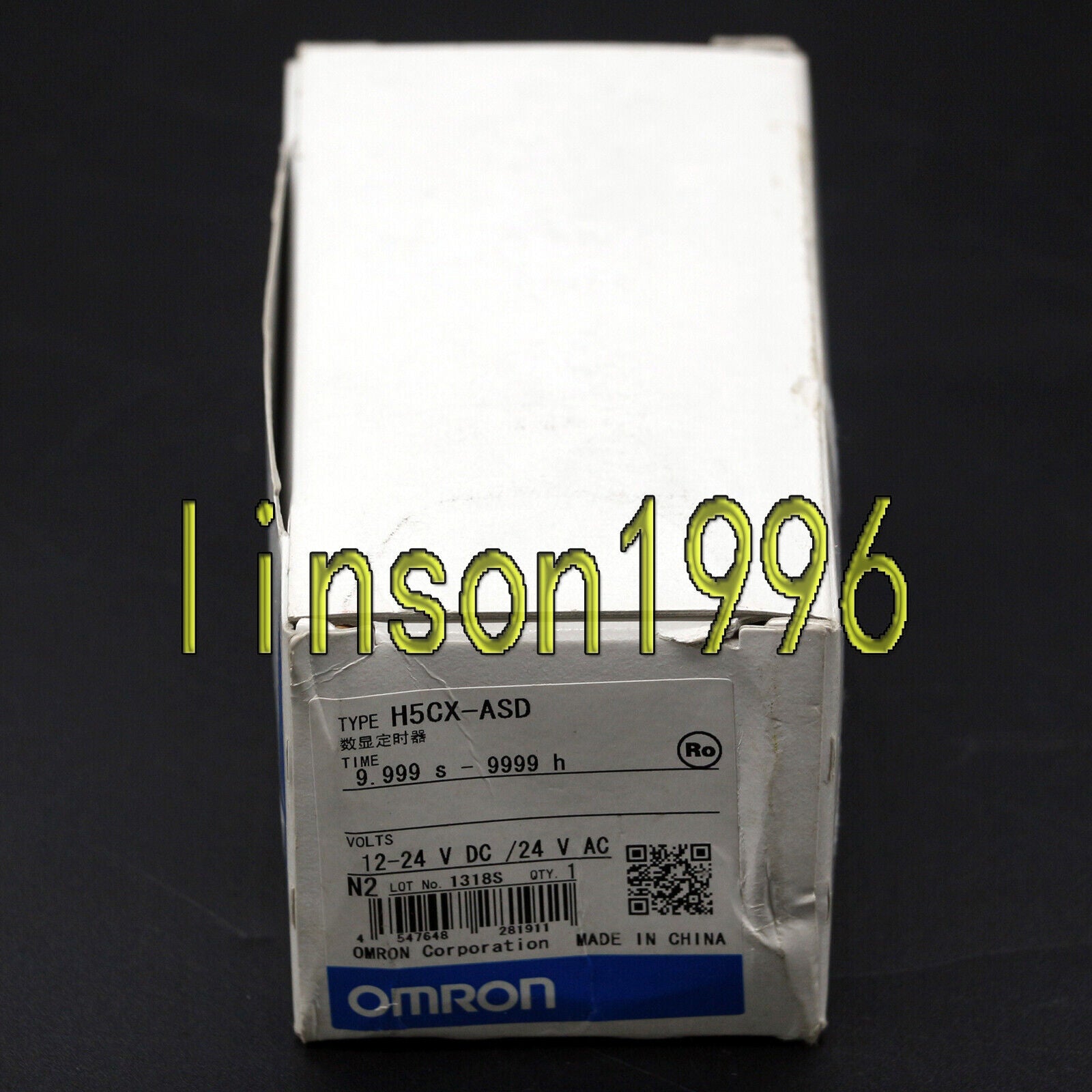 Omron H5CX-ASD Digital Timer, NEW IN BOX - OMRON