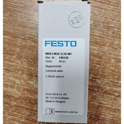 Festo 196130 Solenoid Valve MHE2-M1H-3/2G-M7 - FESTO