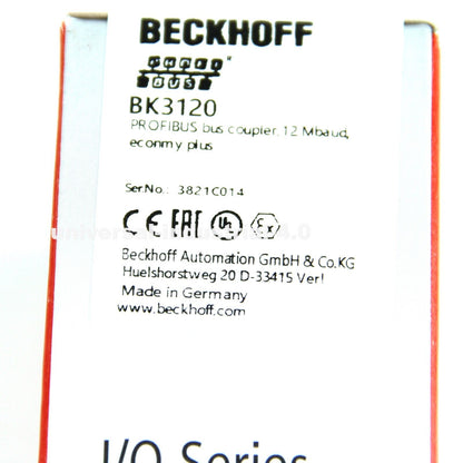 Beckhoff BK3120 Profibus Coupler BK 3120 with English specifications and features - BECKHOFF