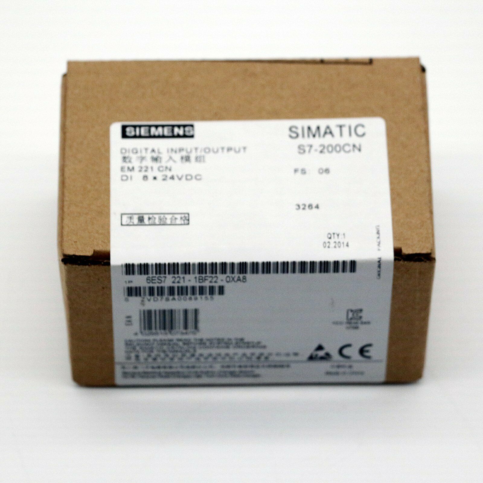 new 1PC  Siemens PLC 6ES7221-1BF22-0XA8 6ES7 221-1BF22-0XA8 Siemens