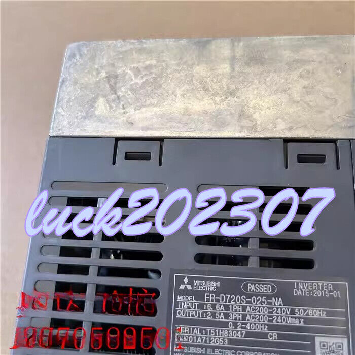 used 1PC Mitsubishi inverter FR-D720S-025-NA 220V0.4 KW - MITSUBISHI
