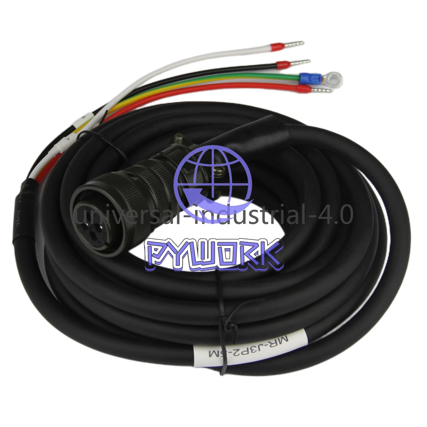 Servo power cable MR-J3P2 5M for Mitsubishi cable MR-J3P2-5M