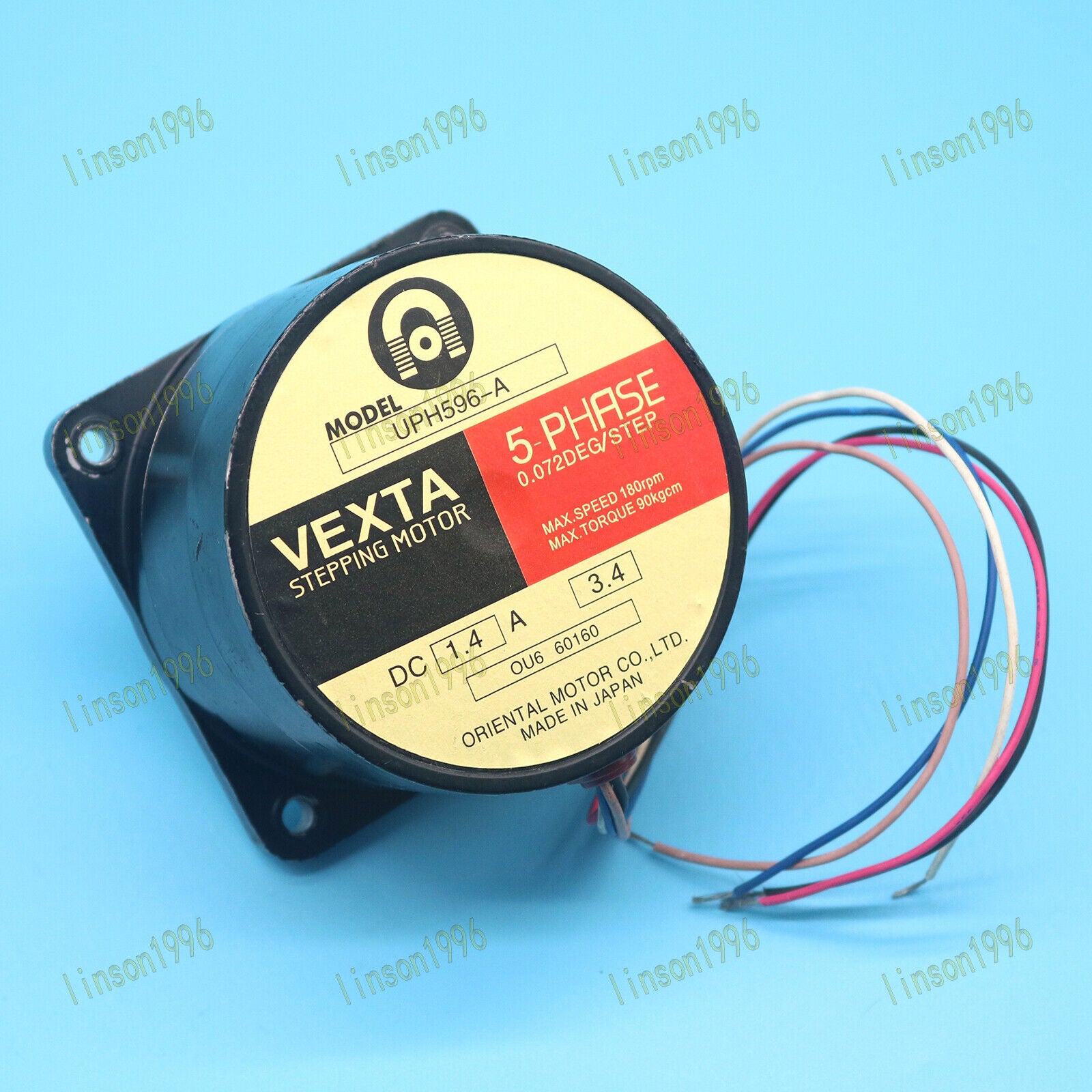 used ONE UPH596-A VEXTA 5-phase Stepping Motor for industrial applications - ONE