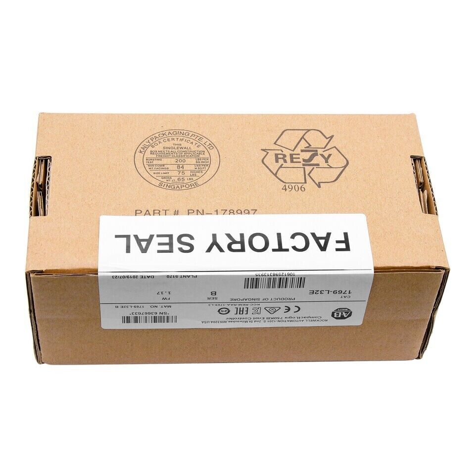 Allen-Bradley New Sealed CompactLogix EtherNet Processor 1769-L32E SER B - ALLEN-BRADLEY