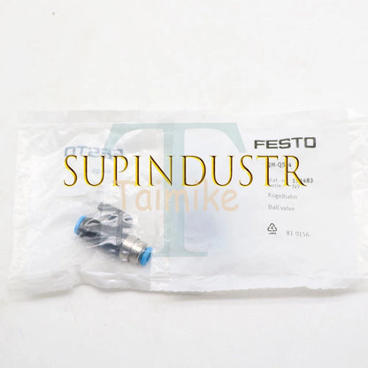 .1Pcs Festo QH-QS-4 153483 Ball Valve