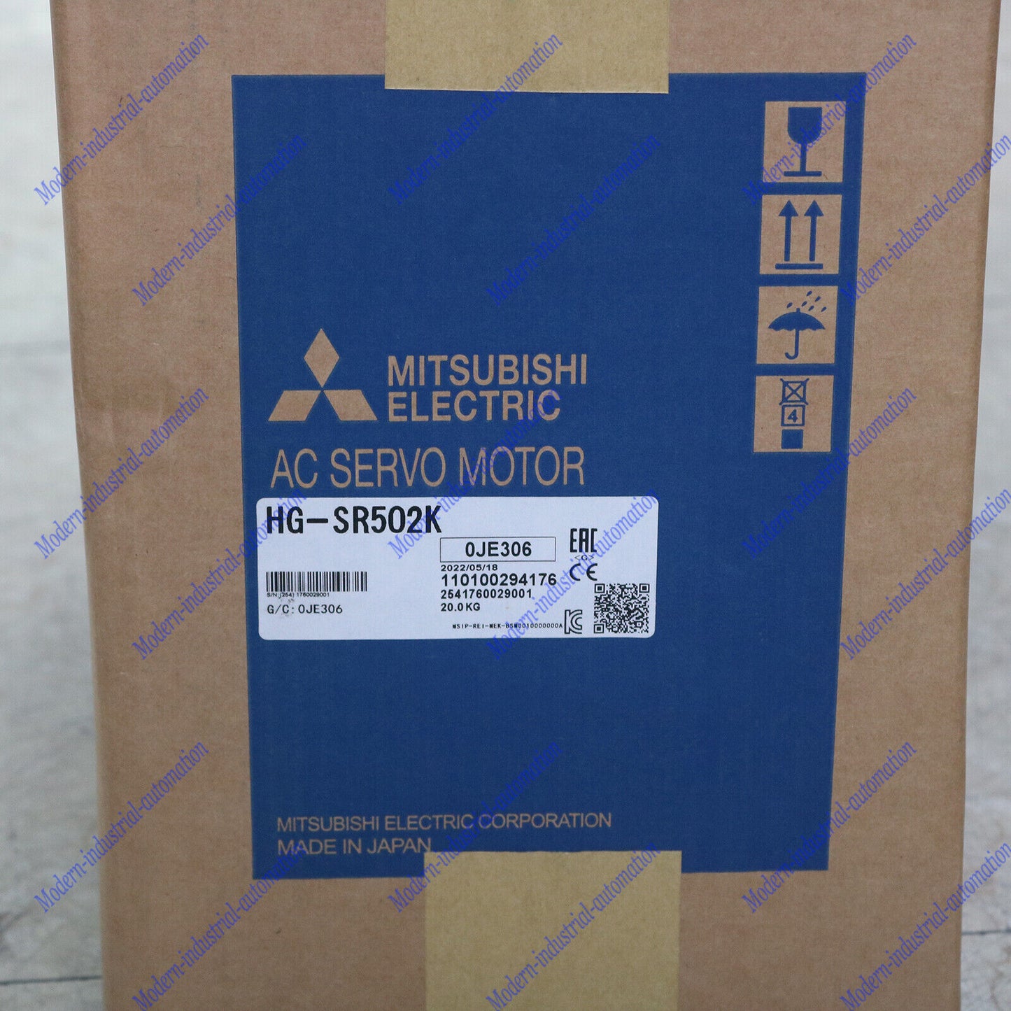 new 1PC Mitsubishi HG-SR502K HG-SR502K AC Servo Motor 1 year - MITSUBISHI