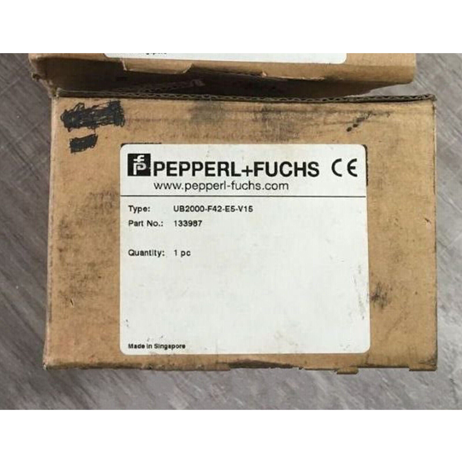 Pepperl+Fuchs UB2000-F42-E5-V15 Ultrasonic sensor - PEPPERL+FUCHS