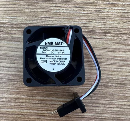 new For NMB 1608VL-05W-B69 3-Wires 24VDC 0.13A FANUC Servo Amplifier Fan 40*40*20mm