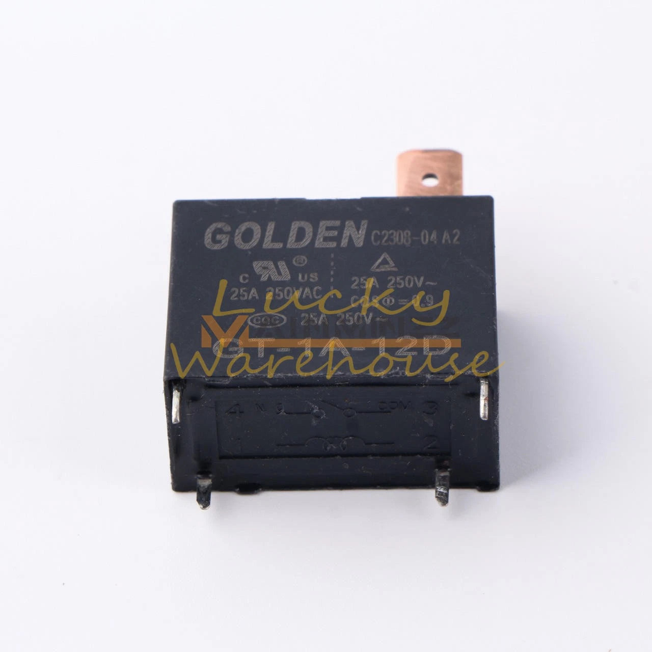 ONE GOLDEN RELAY 25A 4Pins GT-1A-12D