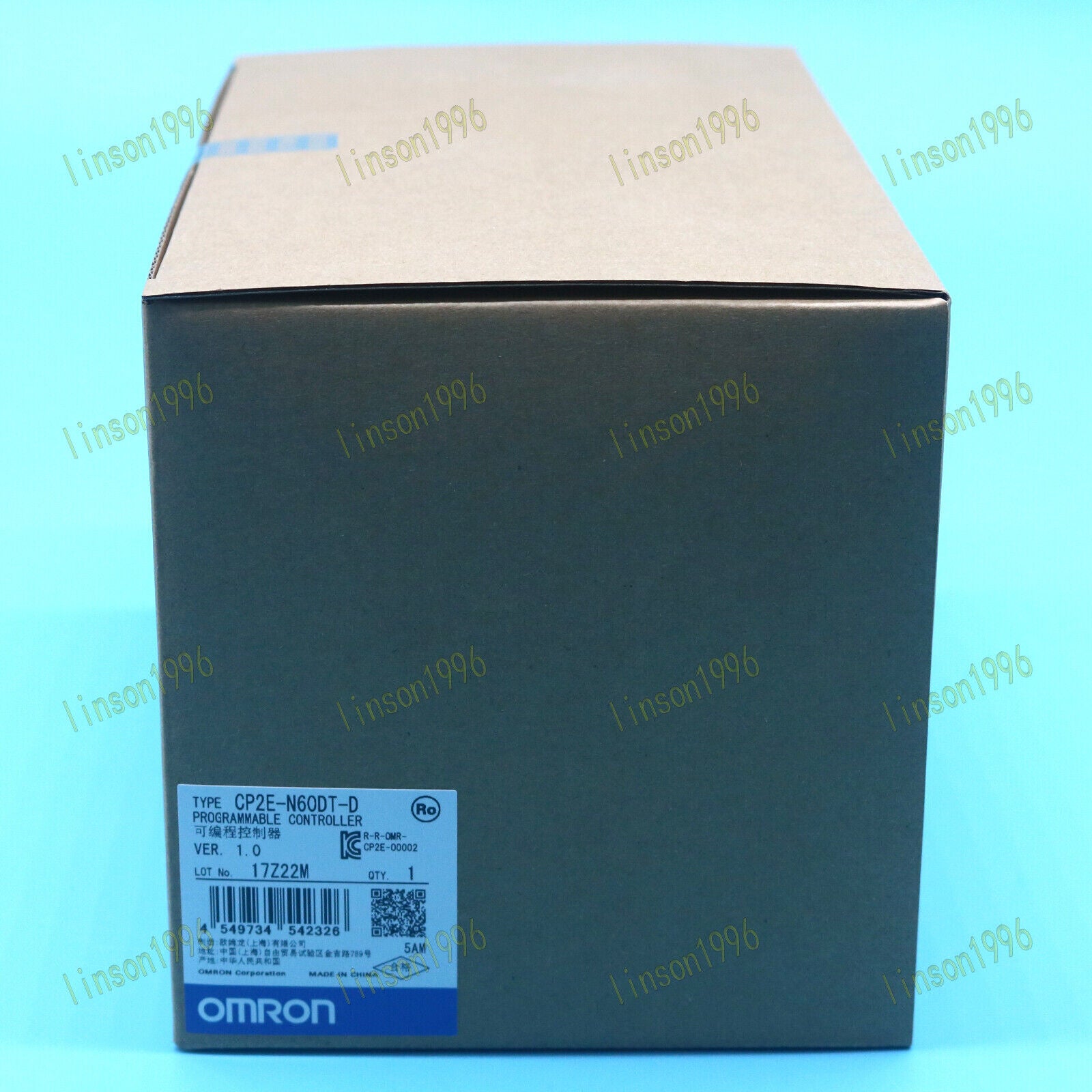 Omron CP2E-N60DT-D programmable controller in box - OMRON