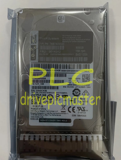 00YK012 7XB7A00023 Lenovo 2.5 " 900GB 15K SAS 12G HDD HARD DRIVE #dr