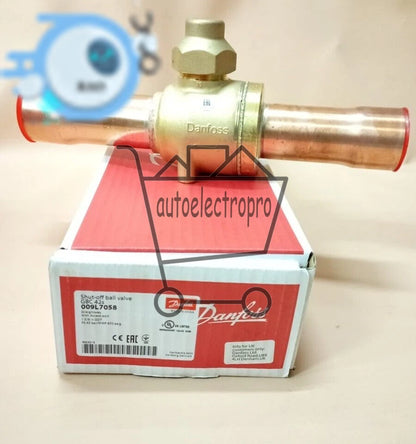 1PC Danfoss 009L7058 Shut-off ball valve, GBC 42s,ODF, Inlet size 1 5/8in-
