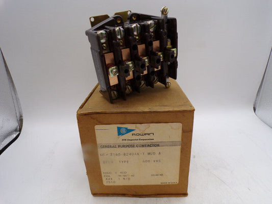 ROWAN 2160-B240AA CONTACTOR - ROWAN