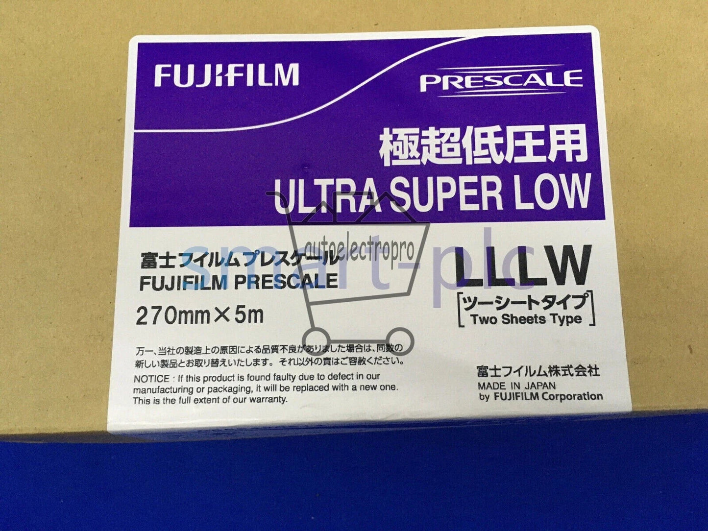 1PC Fuji LLLW-R270-5M-1 film Prescale Ultra Super Low film LLLWR2705M1