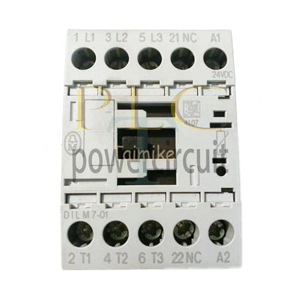 1PCS EATON DILMC7-01 DC24V XTCEC007B01 Dc contactor In Box~