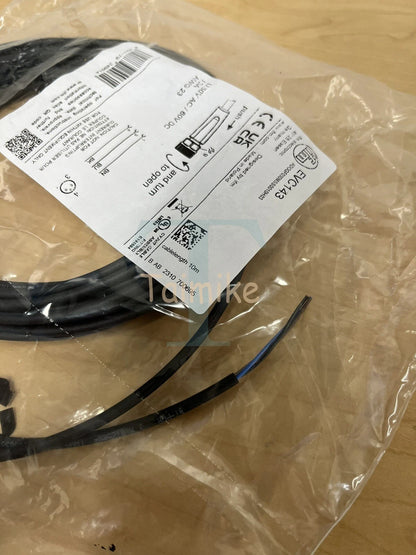 ! IFM EFECTOR EVC143 Sensor Connection 10m Cable - M8/Leads - Factory Sealed!