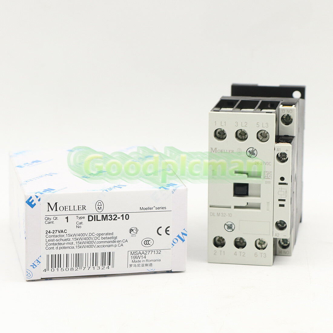 1PCS Eaton Moeller DILM32-10 RDC24 XTCE032C10TD Contactor 24-27VDC